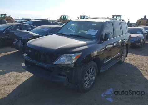 2009 Lexus Lx 570 z USA, uszkodzony, nr VIN JTJHY00W494022795